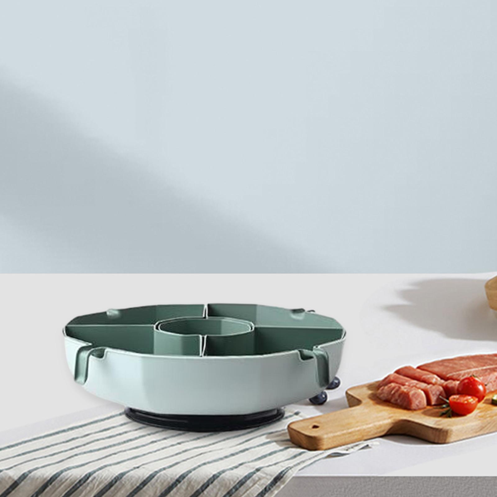 Food Storage Hot - ถาดผลไม้อบแห้ง ถาดผัก หมุนได้ 360 องศา ถาดเก็บของอเนกประสงค์