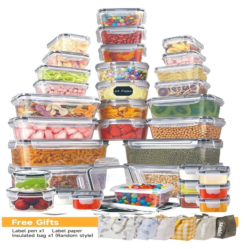 Food Storage With Colander - ชุดเก็บอาหารปลอดสาร BPA 48 ชิ้น – ภาชนะสุญญากาศ