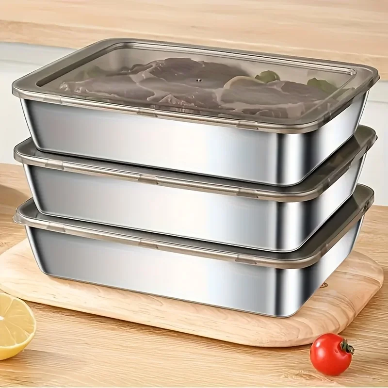 ชุดกล่องเก็บอาหารสแตนเลส 5 ชิ้ - Food Storage With Colander บทวิจารณ์และราคา