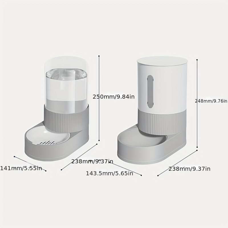 เครื่องให้อาหารแมวความจุขนาดให - Portion Control Container บทวิจารณ์และราคา