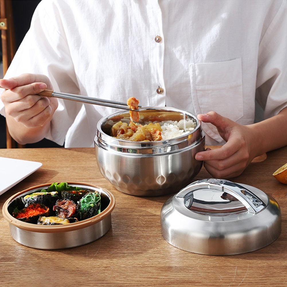 กล่องเก็บอาหารเก็บความร้อนสองช - Food Storage Thermos บทวิจารณ์และราคา
