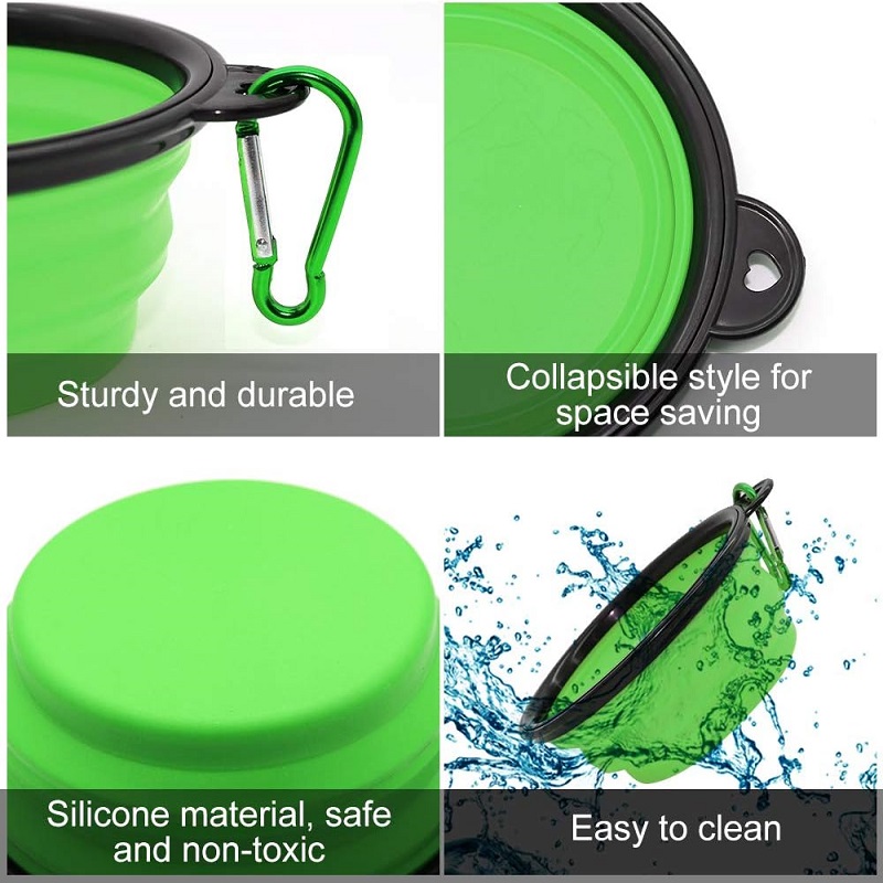 ชามพับได้ 2 in 1 สำหรับสัตว์เล - Portion Control Container บทวิจารณ์และราคา