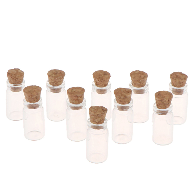 10 ชิ้น 1:12 ตุ๊กตาจิ๋ว ขวดแก้ - Food Storage Usa บทวิจารณ์และราคา