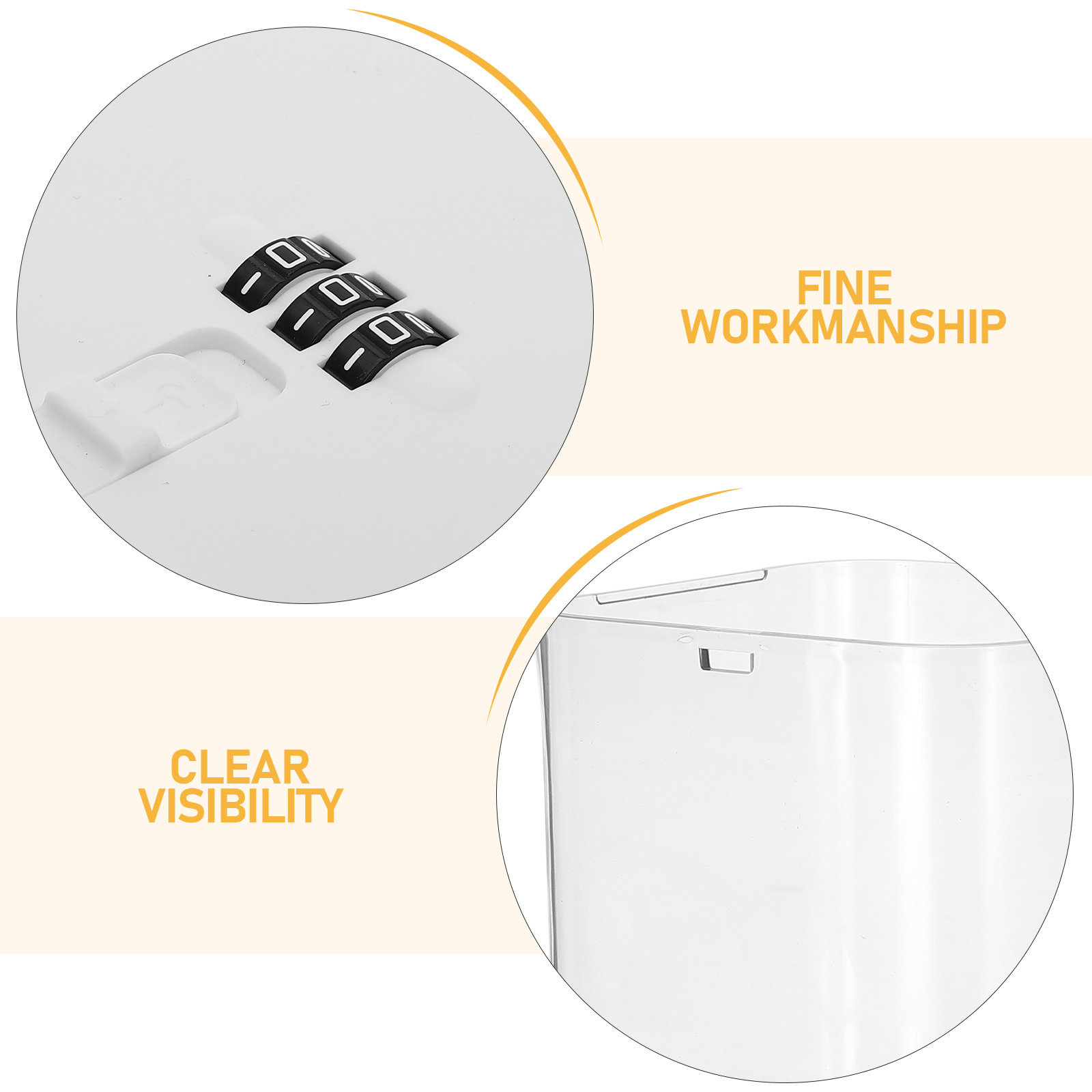 กล่องล็อคใสแบบซ้อนได้สำหรับเก็ - Food Storage With Lock บทวิจารณ์และราคา
