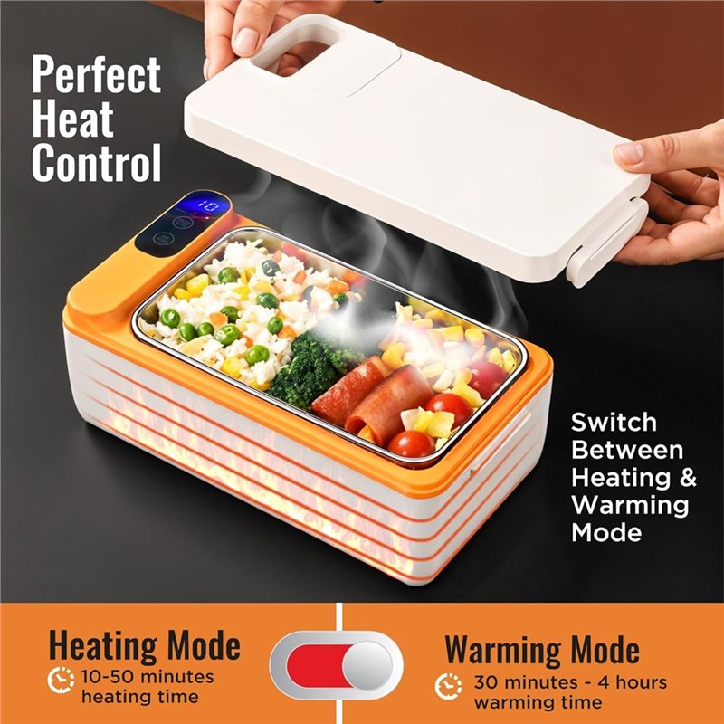 【ขายเร็ว】กล่องอาหารกลางวันไฟฟ้ - Food Storage Hot บทวิจารณ์และราคา