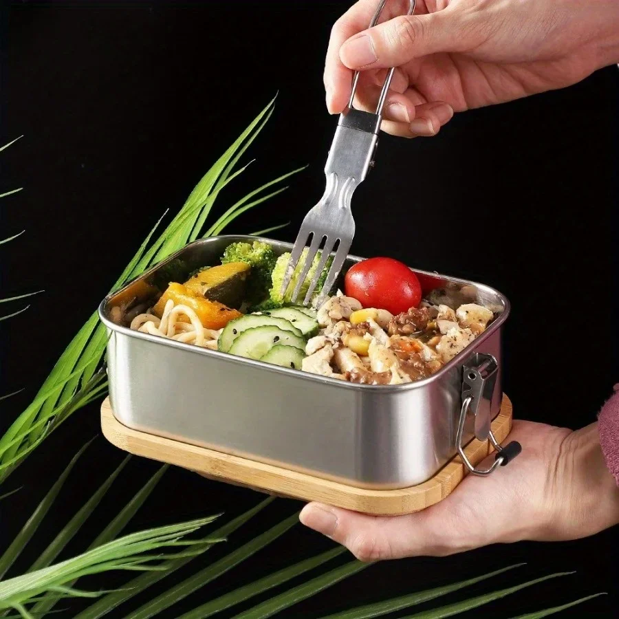 กล่องข้าวกลางวันฝาปิดทำจากไม้ไ - Food Storage With Colander บทวิจารณ์และราคา