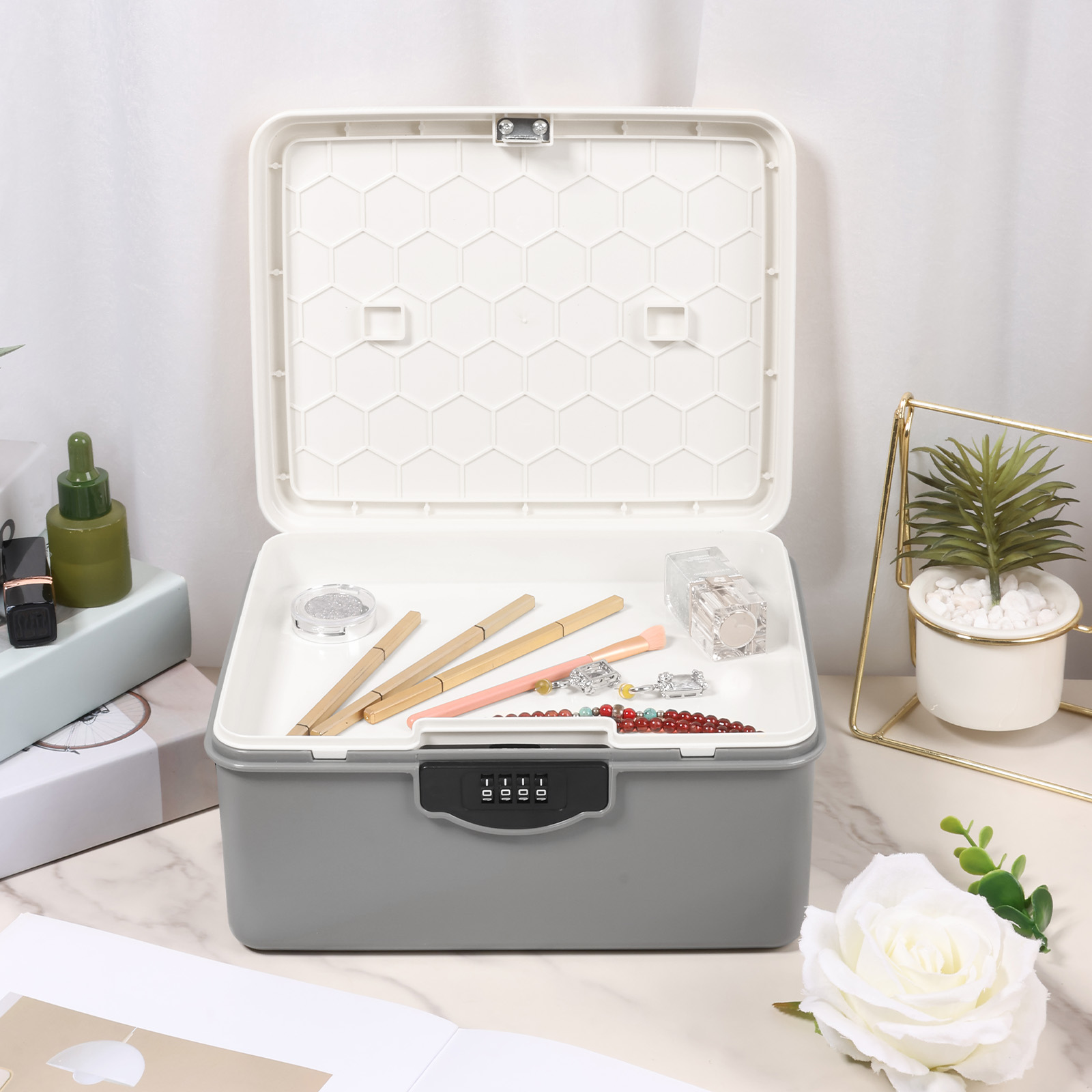 ตู้เซฟล็อครหัสผ่านดิจิตอล กล่อ - Food Storage With Lock บทวิจารณ์และราคา