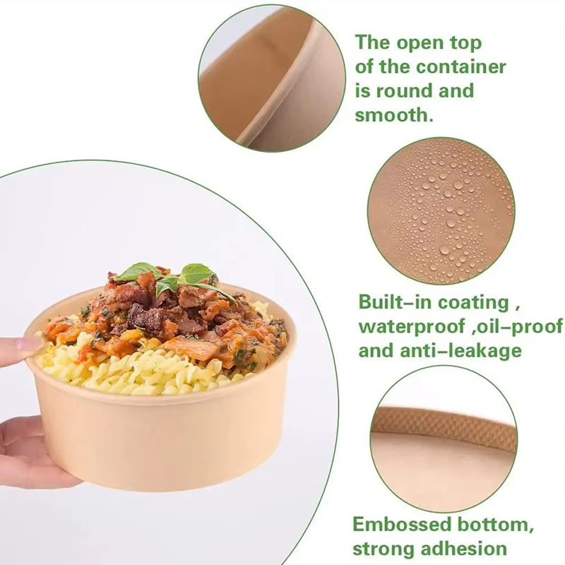 15 ชิ้น ชามกระดาษคราฟท์, กล่อง - Food Storage Hot Box บทวิจารณ์และราคา