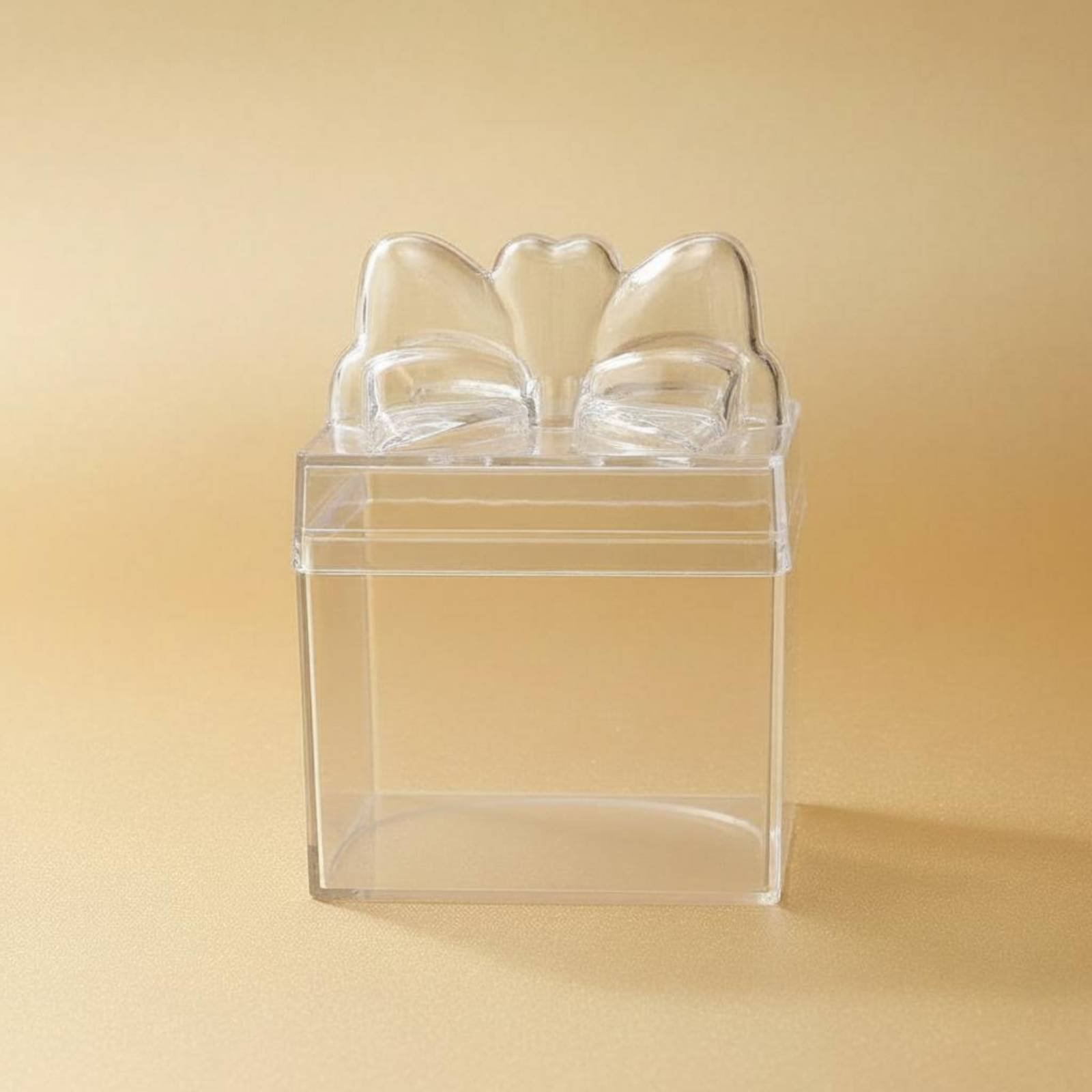 กล่องขนมพลาสติกใสพร้อมริบบิ้น  - Food Storage Usa บทวิจารณ์และราคา