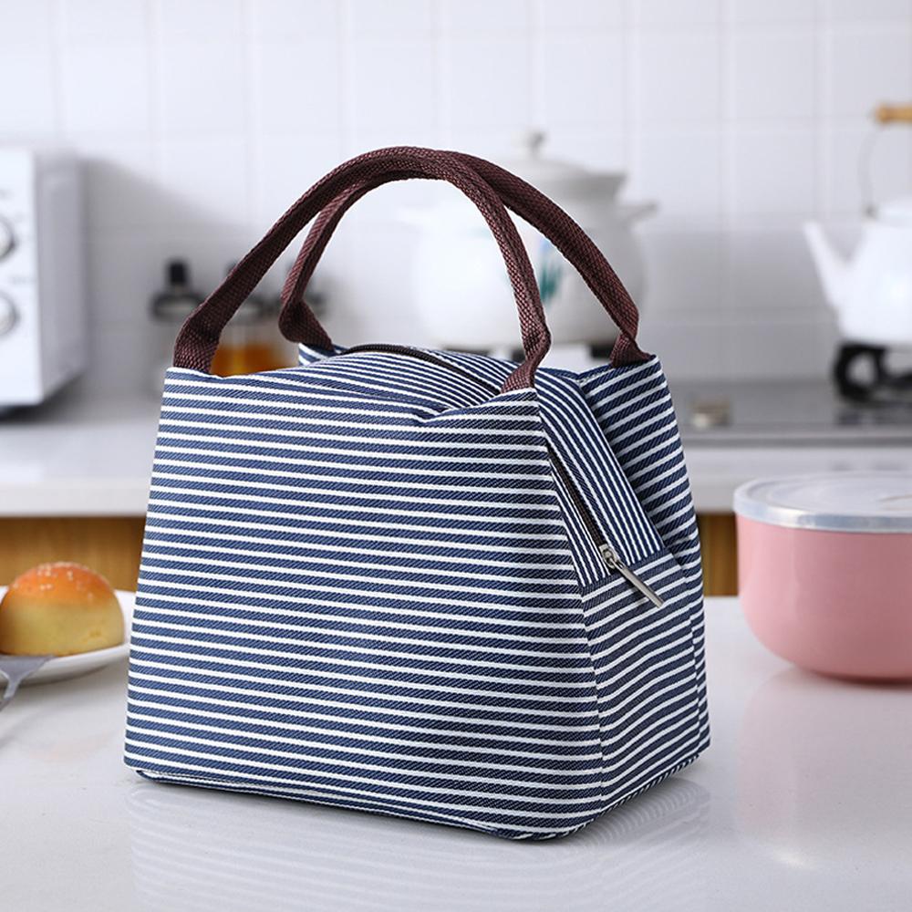 กระเป๋าใส่อาหารกลางวันลายทางสำ - Food Storage Thermos บทวิจารณ์และราคา