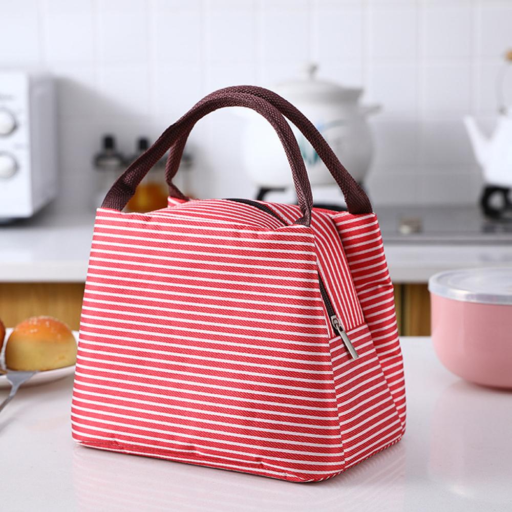 กระเป๋าใส่อาหารกลางวันลายทางสำ - Food Storage Thermos บทวิจารณ์และราคา