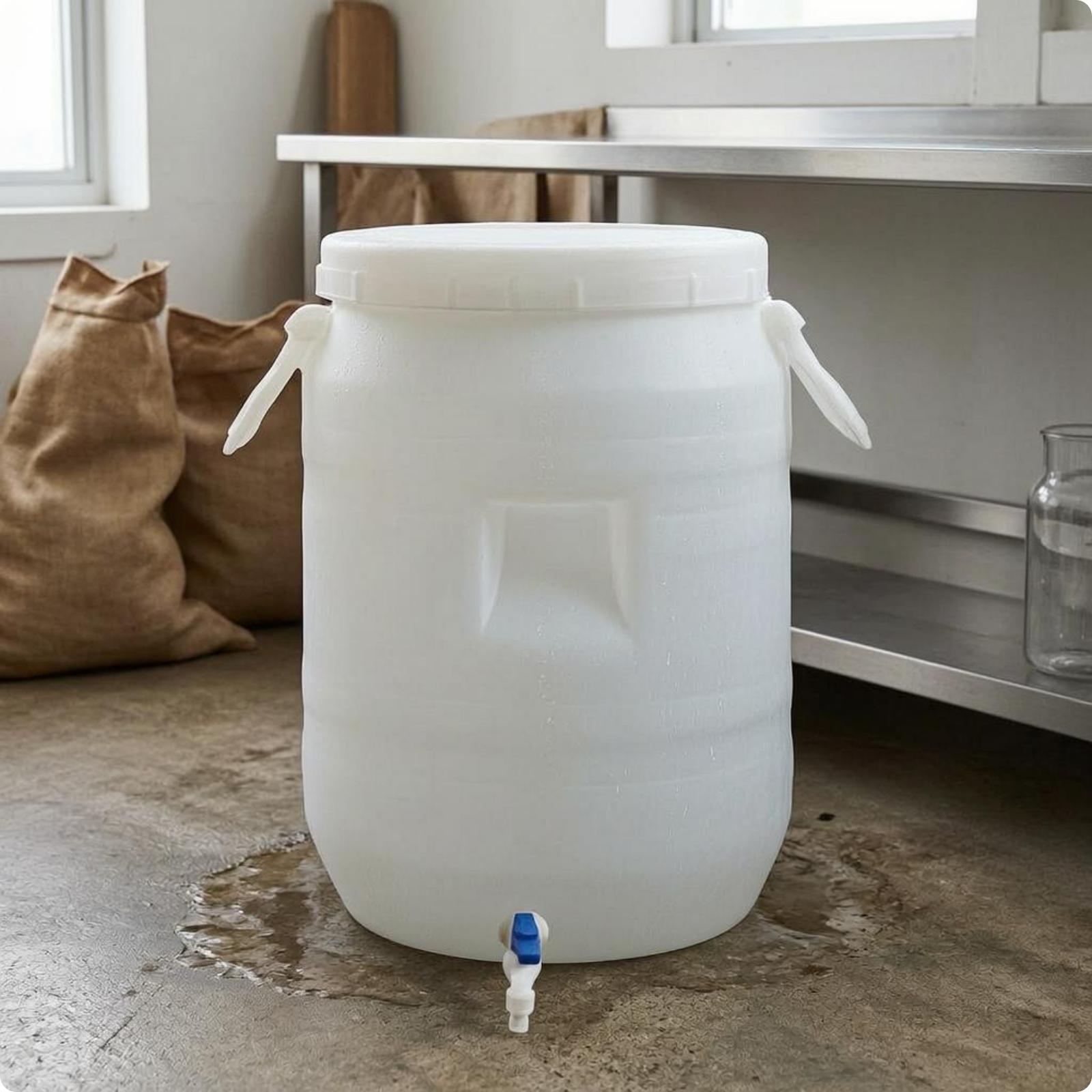ถังเก็บพลาสติกเกรดอาหาร ทนทาน  - Food Storage Usa บทวิจารณ์และราคา