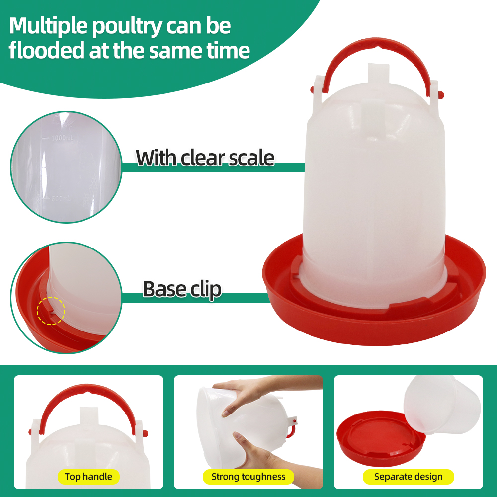 1.5 กก.1.5L เครื่องป้อนสัตว์ปี - Portion Control Container บทวิจารณ์และราคา