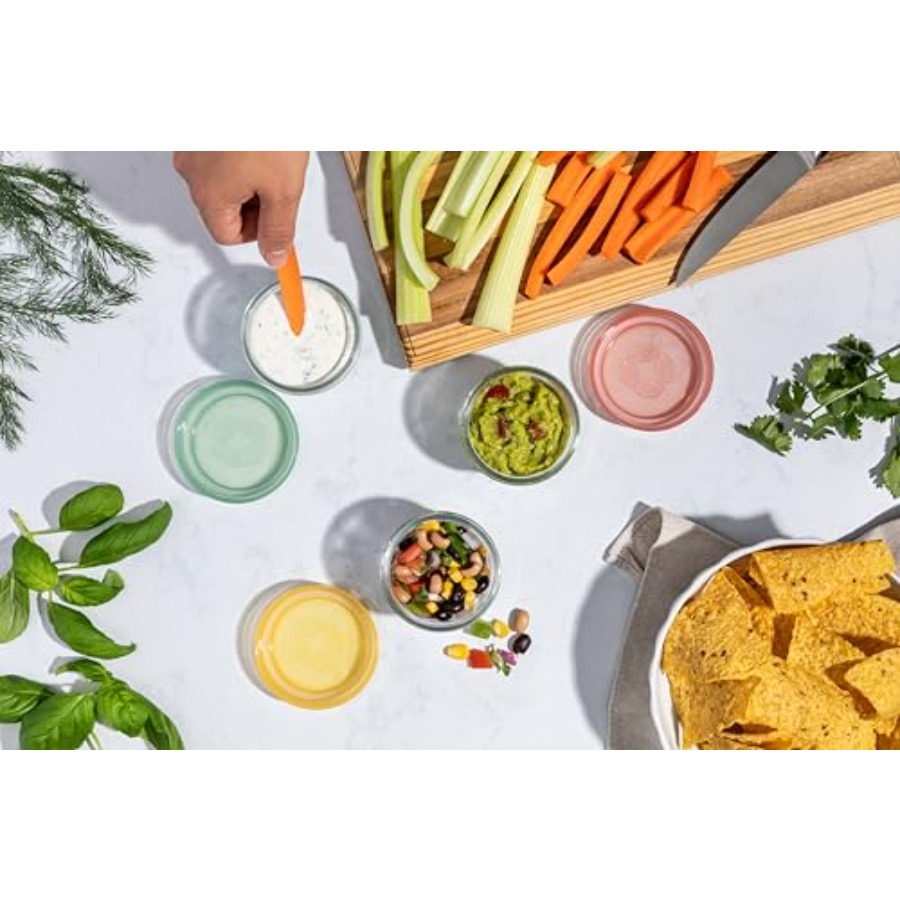 ชุดเตรียมอาหารแก้ว Color Lock  - Food Storage With Lock บทวิจารณ์และราคา