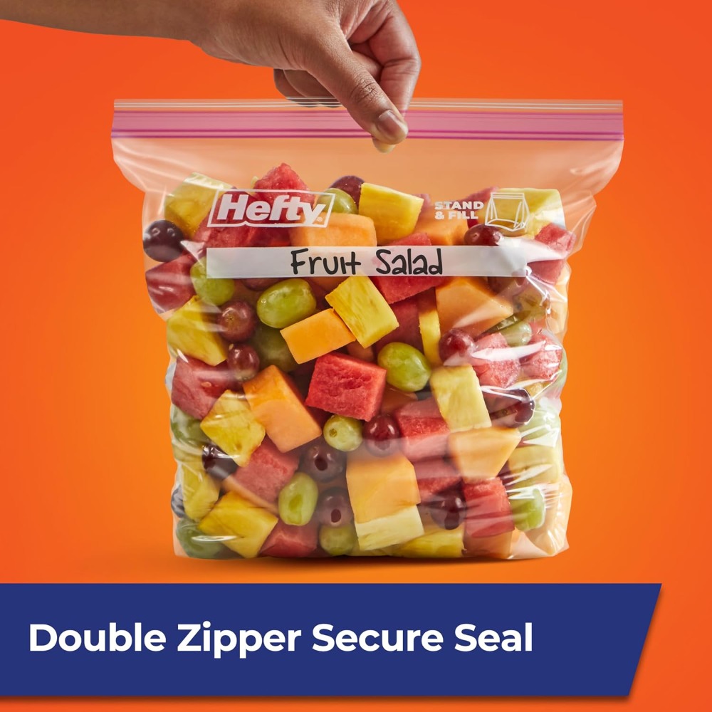 ถุงพลาสติกแบบกดปิด ขนาดแกลลอน  - Food Storage With Lock บทวิจารณ์และราคา