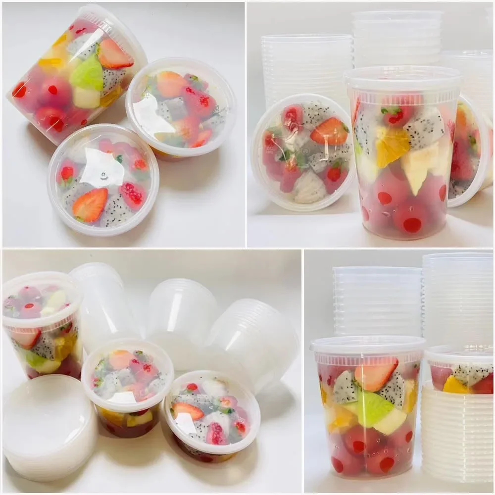 24 ชิ้น Deli ภาชนะเก็บอาหารพร้ - Food Storage With Colander บทวิจารณ์และราคา