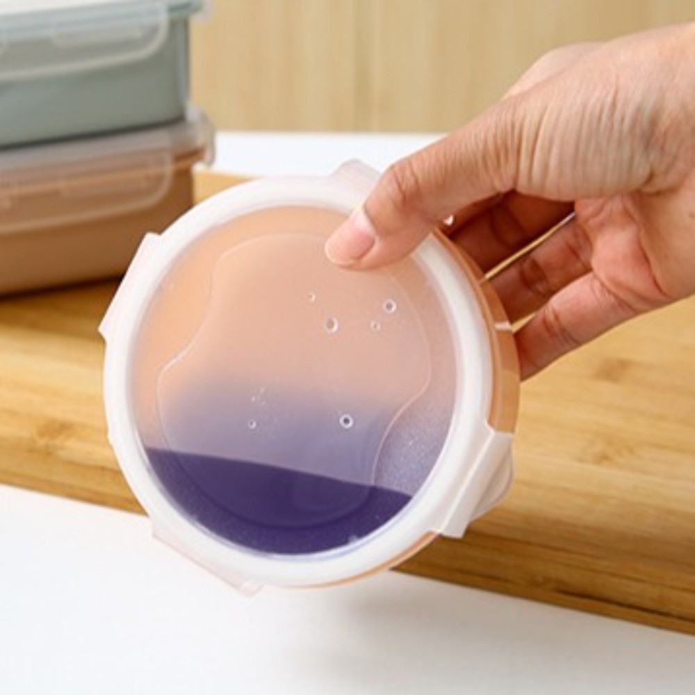 กล่องเก็บอาหารพลาสติกทรงกลมแบบ - Food Storage With Lock บทวิจารณ์และราคา