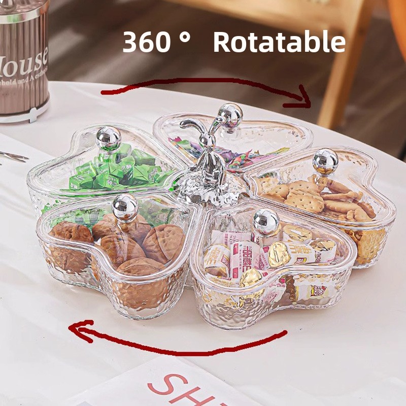 ถาดผลไม้หมุนได้สไตล์หรูหราทันส - Food Storage Room บทวิจารณ์และราคา