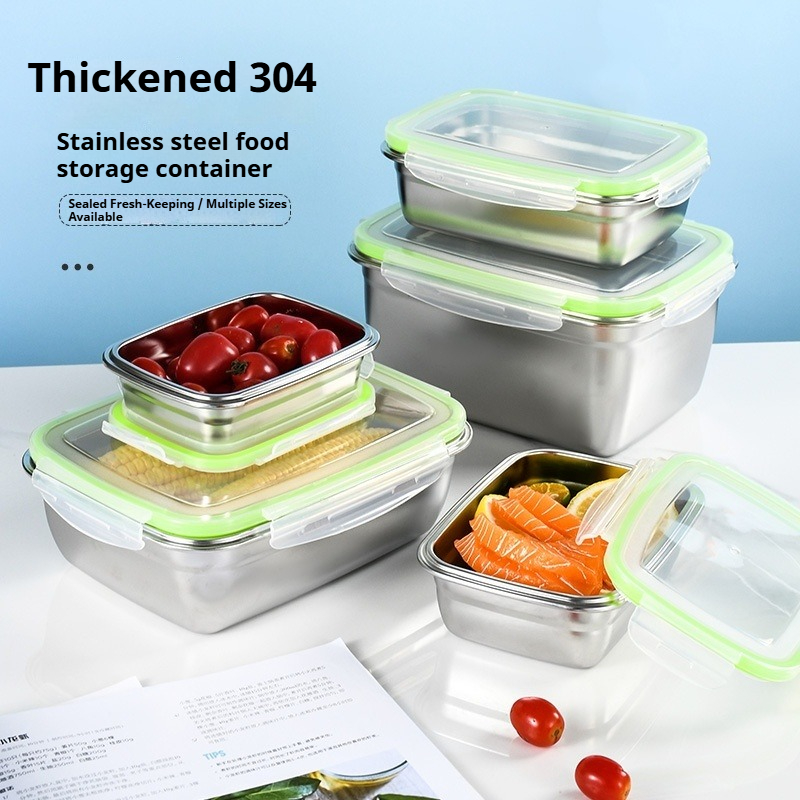 ชุดกล่องอาหารกลางวันสแตนเลส 30 - Food Storage With Colander บทวิจารณ์และราคา