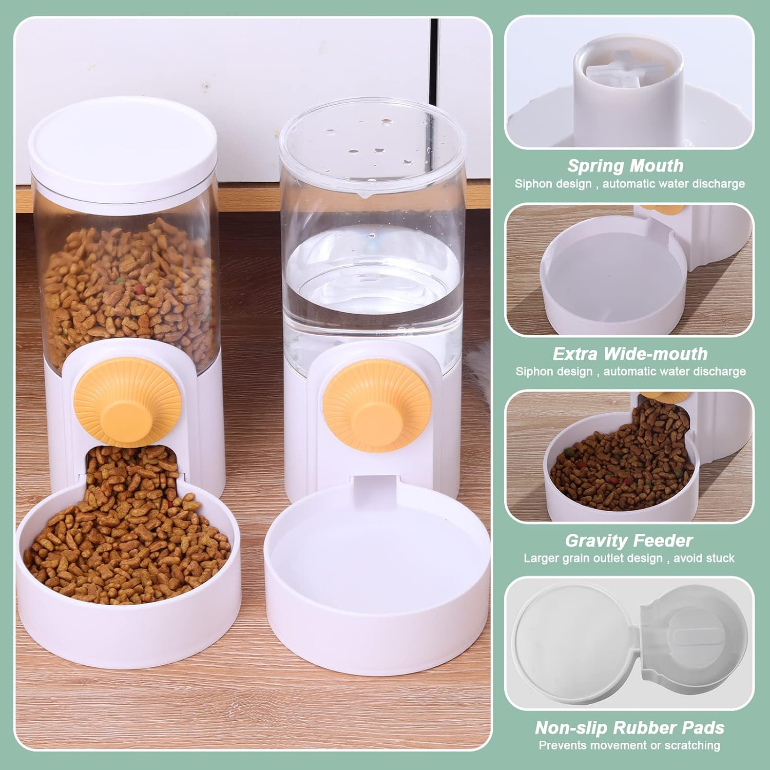 เครื่องให้อาหารสัตว์เลี้ยงแบบแ - Portion Control Container บทวิจารณ์และราคา