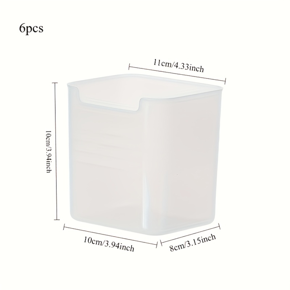 6 ชิ้นถังเก็บตู้เย็นแบบใสพร้อม - Food Storage Refrigerator บทวิจารณ์และราคา