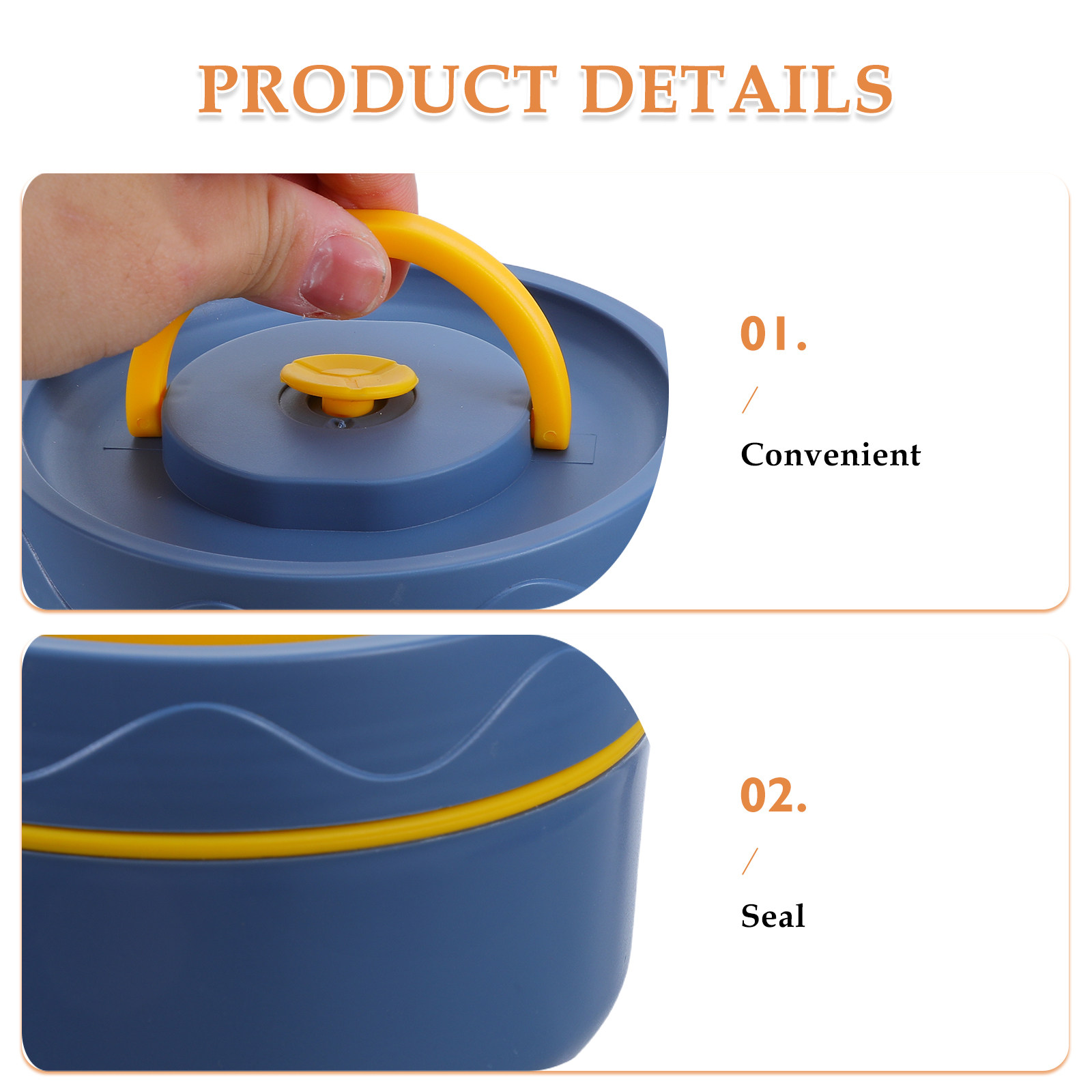 กล่องอาหารกลางวันสแตนเลสขนาด 4 - Food Storage Hot Box บทวิจารณ์และราคา