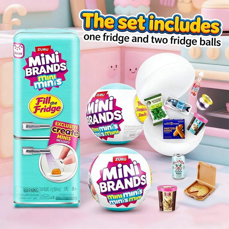 ของเล่นตู้เย็นมินิเซอร์ไพรส์บอ - Food Storage Hot บทวิจารณ์และราคา