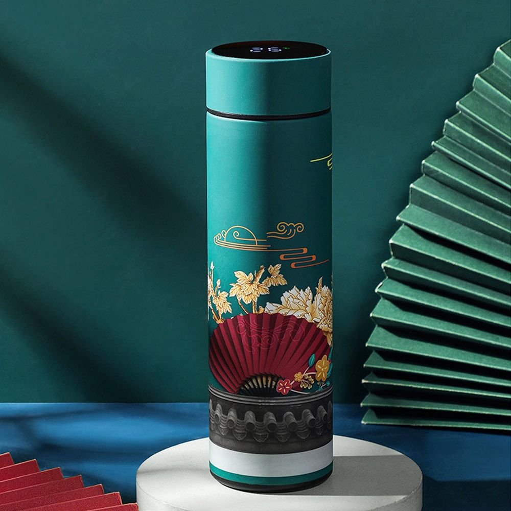 ขวดน้ำสูญญากาศจอแสดงผล LED ขนา - Food Storage Thermos บทวิจารณ์และราคา