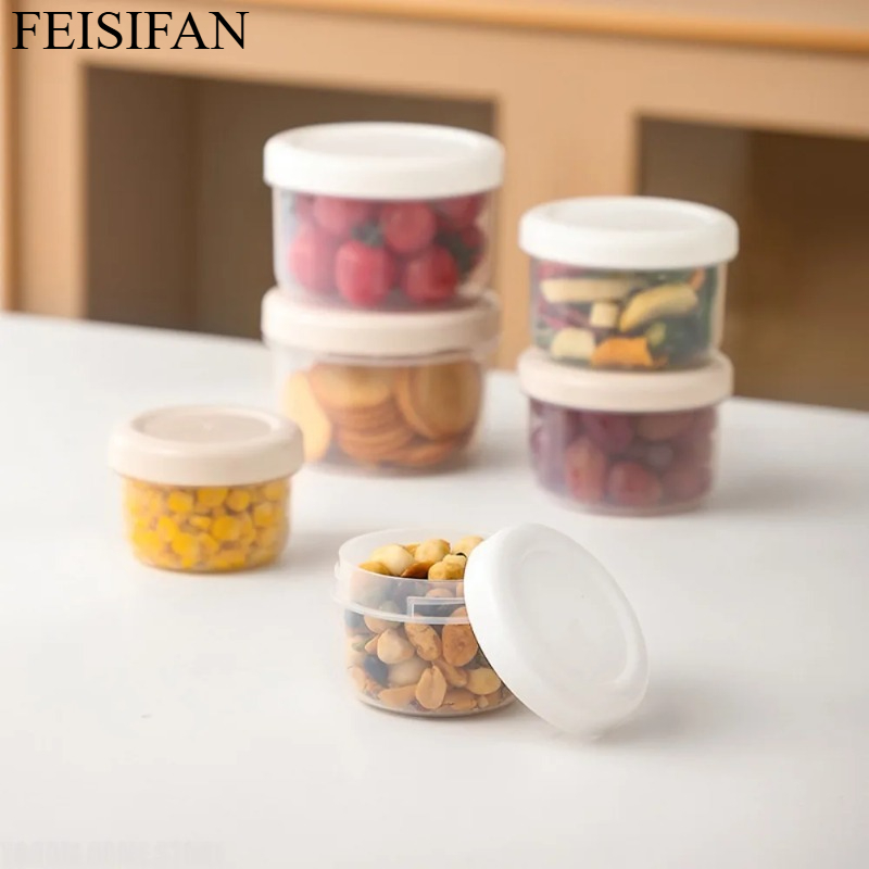 กล่องเก็บอาหารพลาสติกทรงกลมแบบ - Food Storage Refrigerator บทวิจารณ์และราคา