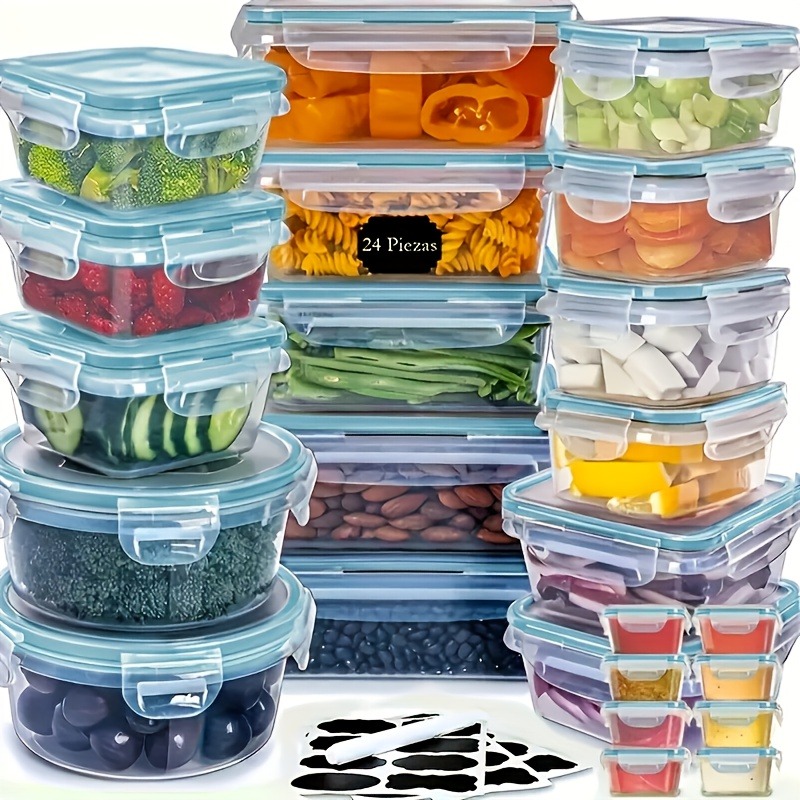 ชุดเก็บอาหารปลอดสาร BPA 48 ชิ้ - Food Storage With Colander บทวิจารณ์และราคา