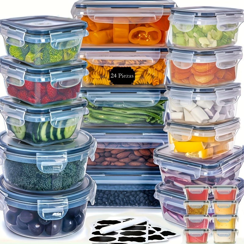 ชุดเก็บอาหารปลอดสาร BPA 48 ชิ้ - Food Storage With Colander บทวิจารณ์และราคา