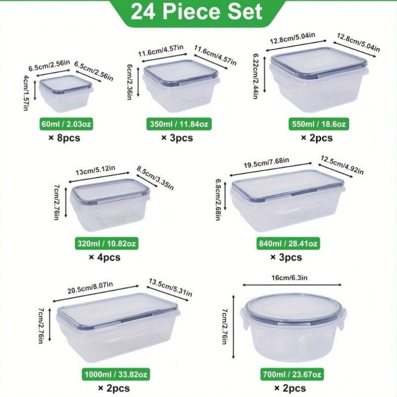 ชุดเก็บอาหารปลอดสาร BPA 48 ชิ้ - Food Storage With Colander บทวิจารณ์และราคา
