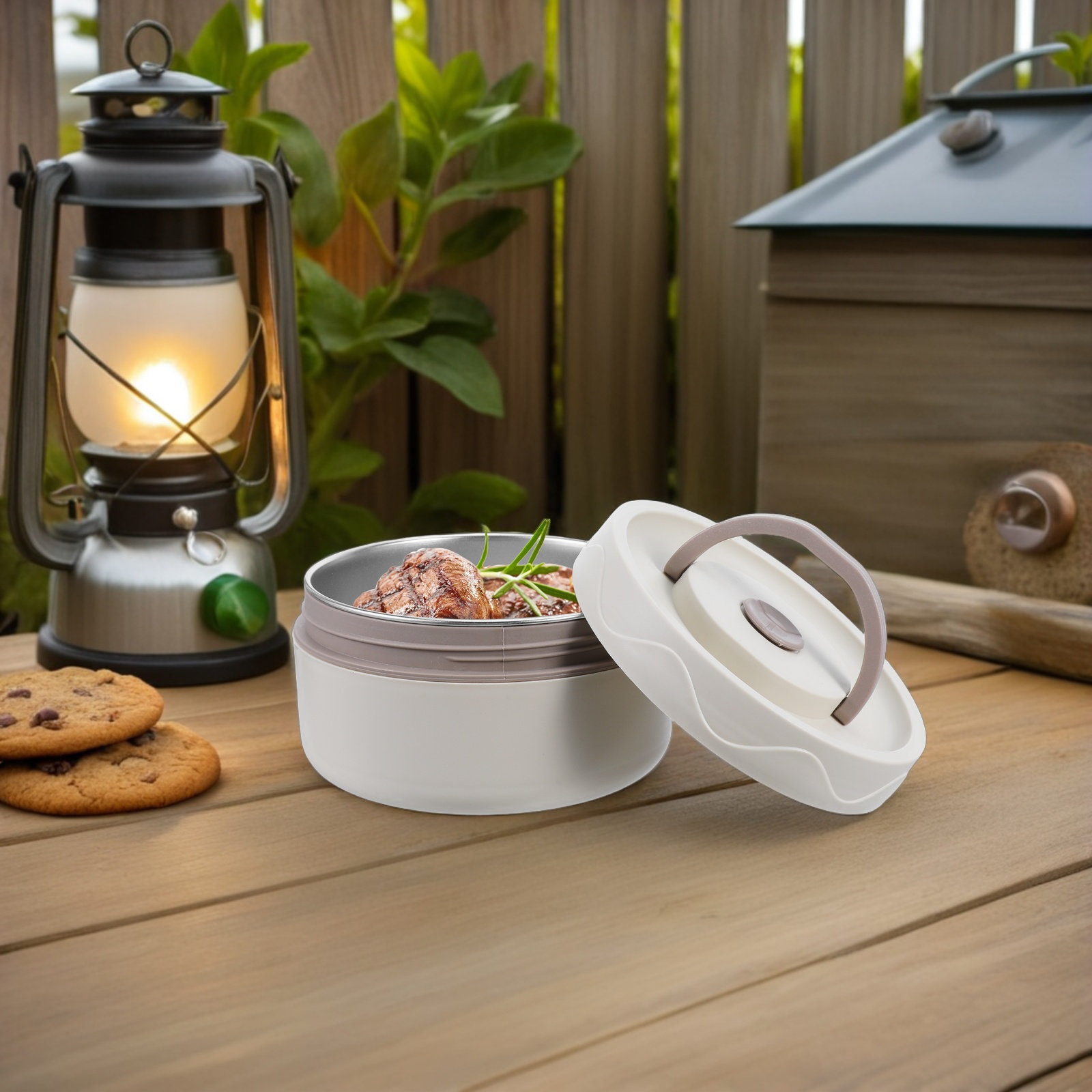 กล่องอาหารกลางวันสแตนเลสสุญญาก - Food Storage Hot Box บทวิจารณ์และราคา