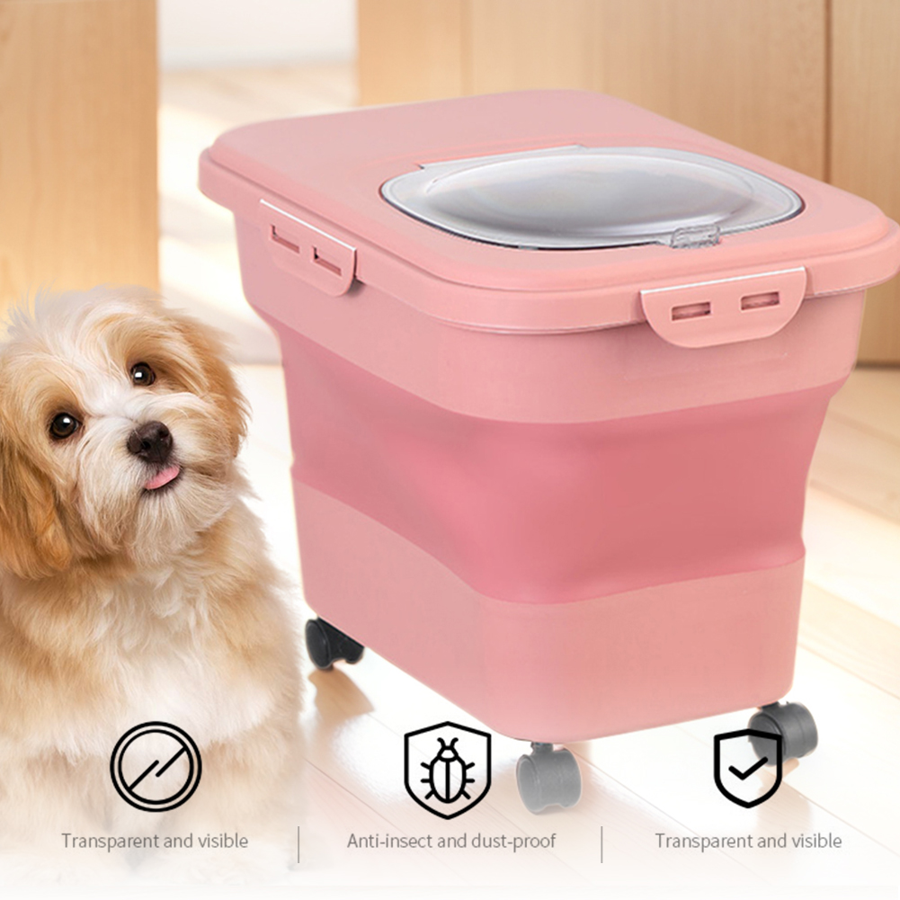 กล่องใส่อาหารแมวแบบพับได้ 20-3 - Food Storage With Colander บทวิจารณ์และราคา