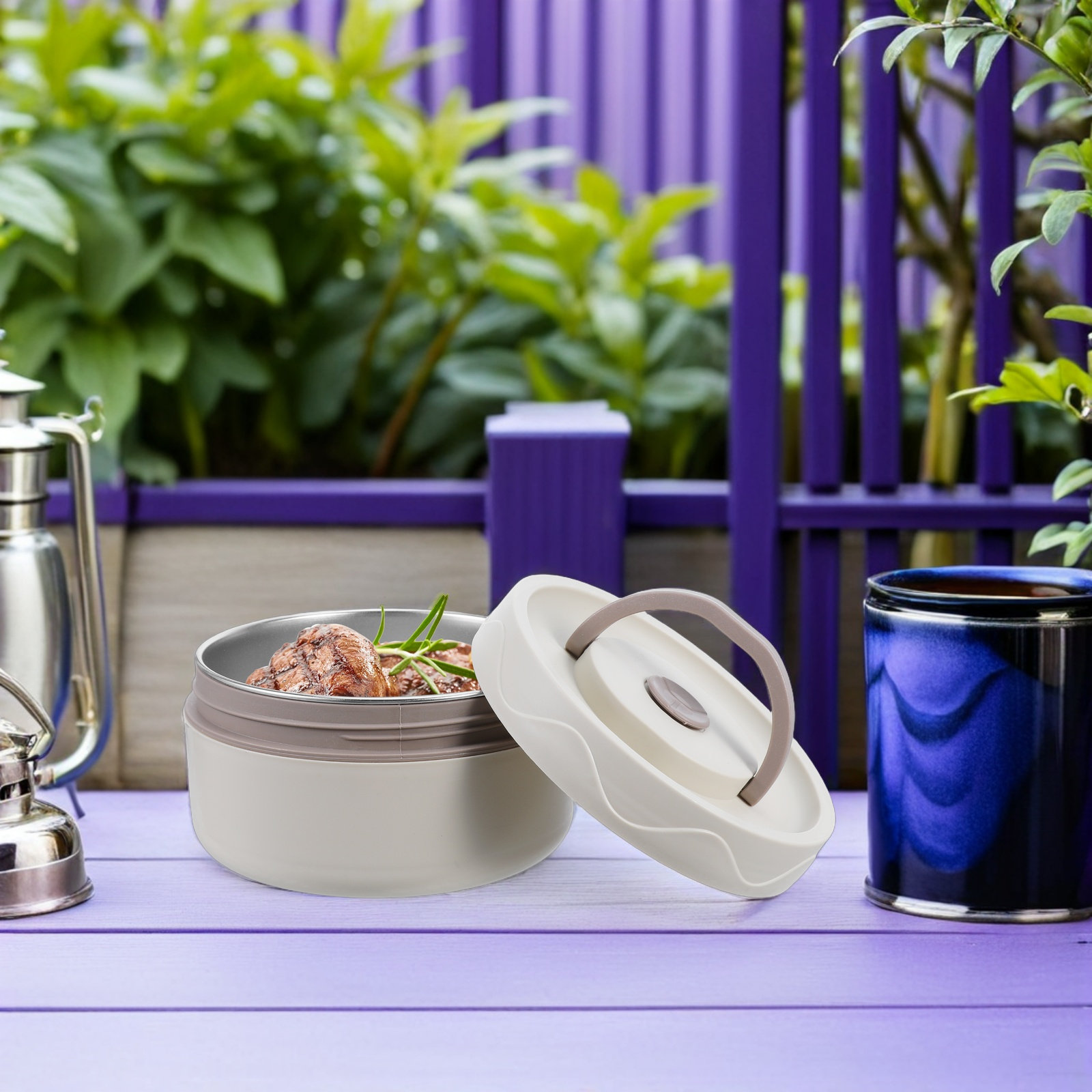 กล่องอาหารกลางวันสแตนเลสสุญญาก - Food Storage Hot Box บทวิจารณ์และราคา