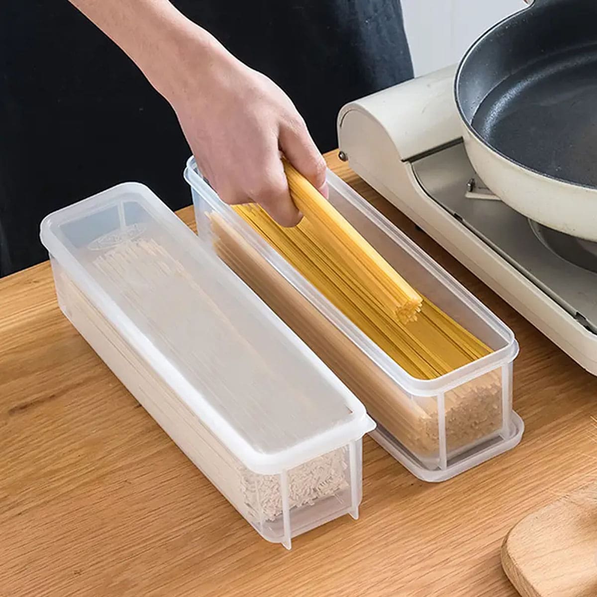 กล่องเก็บของพลาสติกใส 1 ชิ้น,  - Food Storage With Colander บทวิจารณ์และราคา