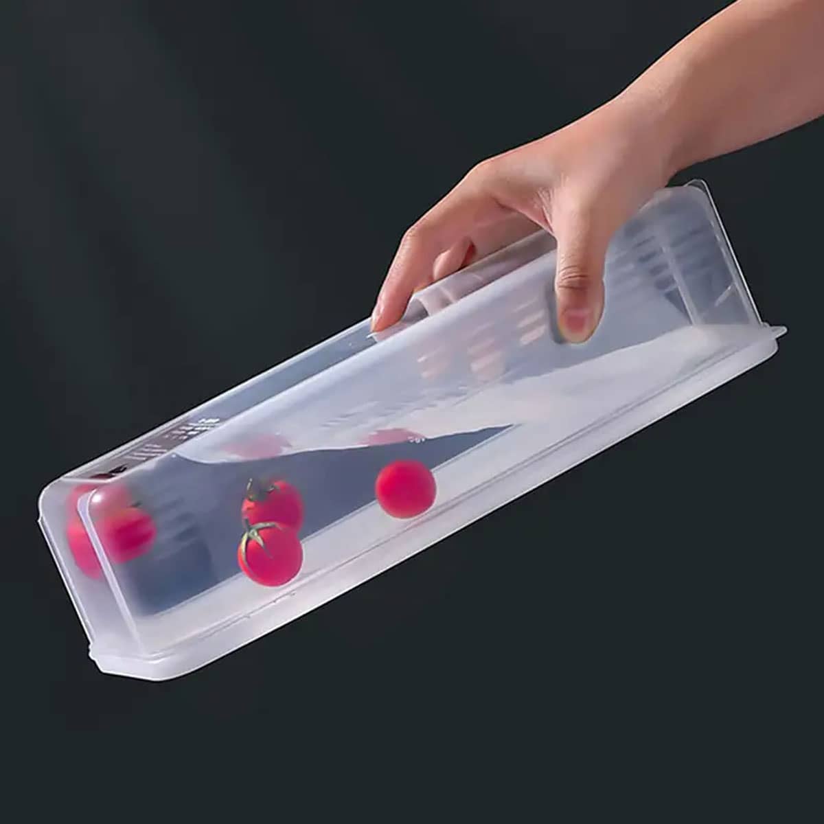 กล่องเก็บของพลาสติกใส 1 ชิ้น,  - Food Storage With Colander บทวิจารณ์และราคา